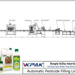 Automatic Pesticide Filling Line Rêzika Bûyera esticareserkirina Otobusan