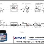 Automatic Hair Gel Filling Line Xeta ingêkirina Serê Xwe ya Xweser